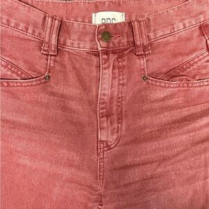 BDG Women's Distressed Red  Jeans 27 waist